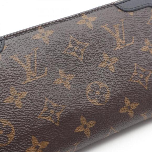 LOUIS VUITTON Brown Monogram Leather Wallet - Picture 11 of 12